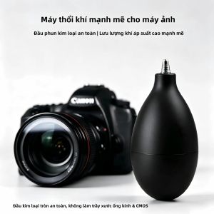 Máy Thổi Bụi Mini Áp Suất Cao Làm Sạch Ống Kính Máy Ảnh Đầu Phun Kim Loại Chính Xác Và Bộ Lọc Chống Chảy Ngược Dành Cho Sửa Chữa Nhiếp Ảnh