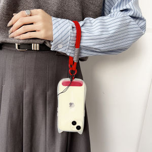 Dây Đeo Cổ Tay Màu Đỏ Mới Năm 2024 Dây Đeo Thẻ Cầm Tay Ngắn Dây Đeo Điện Thoại Di Động Bền Bỉ Thoải Mái Dễ Mang Có Thể Tháo Rời Bền Bỉ Chống Thấm Nước