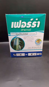 เฟอร์ร่า ขนาด 500 กรัม ชุดแสงเม็ด สารเดียวกับ ฟอรัม เก่งโรคใบลายในข้าวโพด ราน้ำค้าง ใบจุด ใบไหม้ ตากบ ตาเสือ ใช้ในพืชผักผล ไม่ใช่ ฟอรัม สำหรับการมีการร่มรูปร่างพืชผลไม้ทุกชนิด