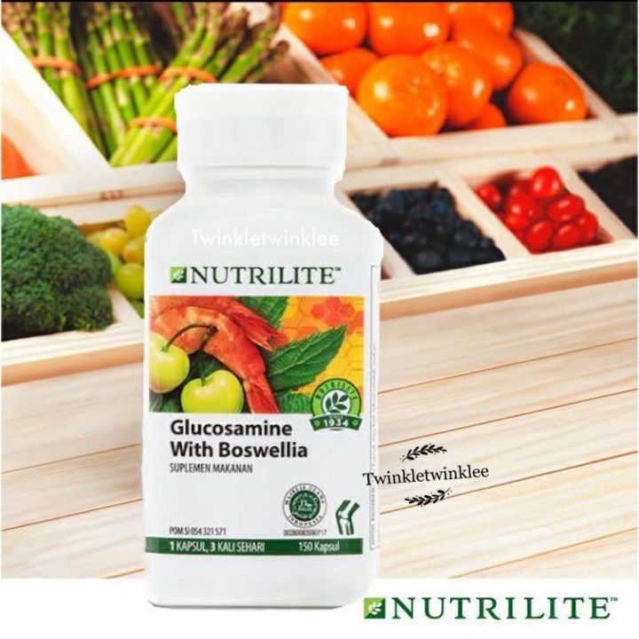 Nutrilite Glucosamine With Boswellia Multivitamin Original Amway