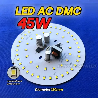 PCB LED AC ( DMC ) LENGKAP 5-50WATT Lancar Jaya Led
