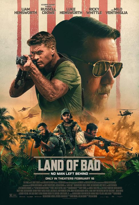 DVD FILM LAND OF BAD (2024) ORI HD Film Action Terbaru Dvd Media