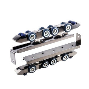 GUTE | Silent Bi-directional Buffering Sliding Door Track Set