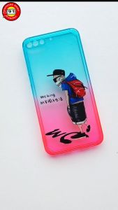 Huawei Y7 Pro 2018 Case - เคสกำมะหยี่ นิ่ม บิดงอ ปกป้องเลนส์กล้อง เคสไม่มีรูสแกนนิ้วตรงกลาง