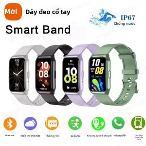Đa Chức Năng Thể Thao Thông Minh Ban Nhạc Thông Minh Bluetooth Gọi Giấc Ngủ Máy Đo Nhịp Tim Máy Đếm Bước Chân Chống Nước Cho Nam Và Nữ