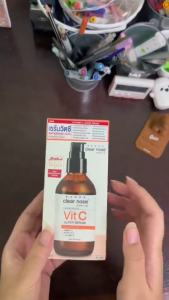 Clear Nose Vitamin C Concentrate Super Serum 120ml 5-Type Vitamin C + E Ferulic Orange Extract Brightening Antioxidant Serum