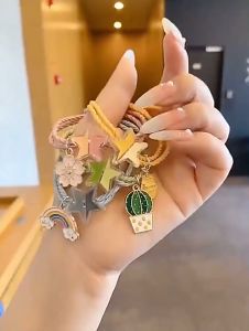 Dây Cột tóc ngôi sao Hàn Quốc Cho Nữ