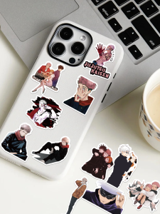 200-Piece Anime Sticker Set Jujutsu Kaisen Mobile Phone Luggage Decoration Haunted Mask Two-Face Sensation Art Decals