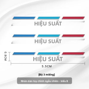 Biểu Tượng Biểu Hiệu Hiệu Năng BMW Tem Dán Kim Loại Trang Trí Xe Hơi Dành Cho G30 G32 G01 G02 G05 G06 G07 G26 G23 G22 F40 F20 G08 G16 G15