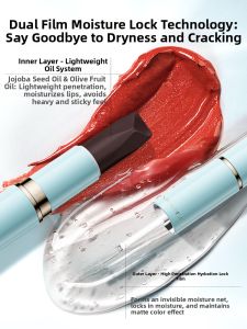 VIVIEN BEAUTY | Long-lasting Tri-color Lip Glaze Essence