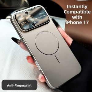 DAIMANG | Daimang instantly changes into the new model 18 original 17p magnetic large window suitable for iPhone16pro Apple 14 mobile phone case 15ProMax advanced 12 with lens film 13 and anti-fall