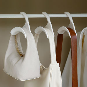 Handbag Hanger Hooks Arch Bag Hangers Wardrobe Organizers Closet Rod Hanging Silk Scarf Belt Hanger Wide Mouth