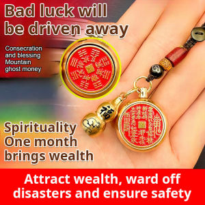 【招财摆件】✨Attract Wealth And Fortune✨山鬼花錢 真品Open The Treasury✦ Mountain Ghost Spending Money Zodiac Pendant/Zodiac Guardian Pendant
