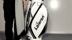kaiersn | 40x60cm Portable Microfiber Golf Towel with Brush – Waffle Pattern Fast Drying & Durable Cleaning Tool for Golf Accessories