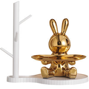 MEIWEISI | Key Organizer Rabbit Decorative Wall Mount