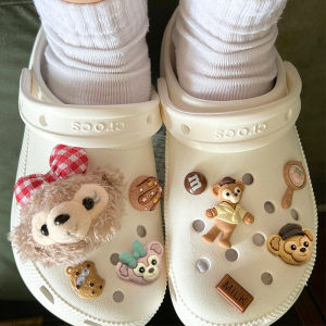 Cute Carton StellaLou Shoes Charms Shoes Flower Buckle Accessories Removable 3D Cartoon Shoe Buckle for Hole Rubber Clogs