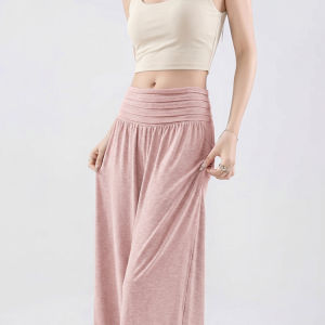 XINGJUSHE | Summer Loose Wide Leg Three Quarter Length Pants