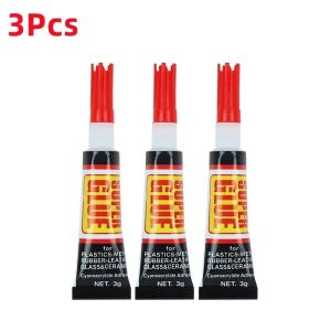 502 Instant Epoxy Resin Super Glue Liquids Wood Rubber Thermal Paste Cyanoacrylate Adhesive Metal  Strong Transparent Set
