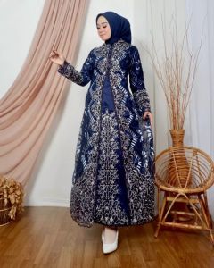 HARGA ASLI NO TIPU: Model Gamis Terbaru Mawar Thalia