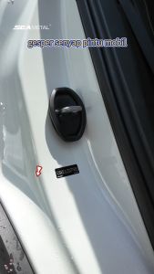 Pelindung Kait Pintu Mobil Bahan Silikon Bantalan Penyerap Guncangan Senyap Pintu Mobil SEAMETAL