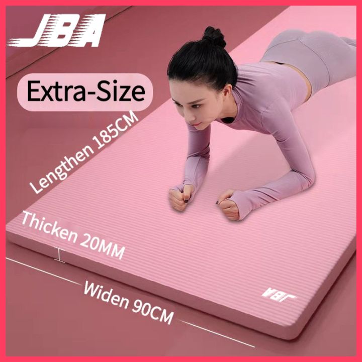Extra Wide Yoga Mat Wide And Thick JBA Yoga Mat For Exercise For