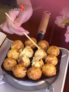 14 Holes Takoyaki Grill Pan Plate Tray Non Stick Pancake/Octopus Ball Maker Baking Mold