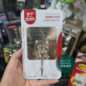 COMBO VỈ 4/6 MÓC TREO ĐỒ DÁN TƯỜNG INOX SIÊU CHẮC CHỐNG NƯỚC BỀN BỈ VỚI THỜI GIAN