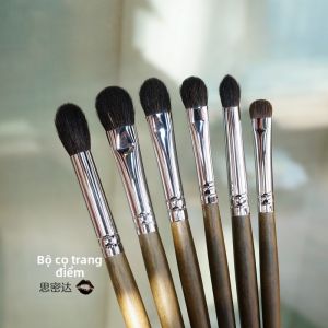 GUOXIAONIU | Bộ Cọ Trang Điểm Mắt Lông Thú