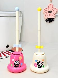 Long Handle Toilet Brush Household Cleaning Tool No Dead Angles Bathroom Toilet Cleaning Specialist Durable Toilet Brush