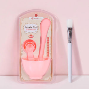 Silicone Facial Mask Mixing Bowl And Brush Set Spa Skincare Powder Spoon Professional Beauty Tools for Salons DIY Mask Kit