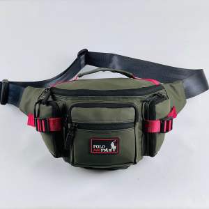Waistbag Waterproof Polo Amstar Bahan Ballon Tebal Anti Air Tas Pinggang & Tas Selempang Bahu