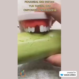 HBB Themptooth TEMPORARY - Penambal Gigi Renggang Patah Bolong GIGI PALSU SEMENTARA ISI 300 Butir | Tambal Gigi Berlubang - Tambal Gigi SUPER KUAT Viral