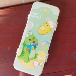 Kotak Pensil Susun 3 Tempat Pensil Anak Tingkat Tiga Gratis Set Penggaris