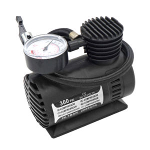 12V 300PSI Electric Tire Inflator Mini Air Compressor Heavy Duty Tire Inflator