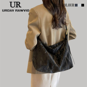 URDAV 2025 Spring Casual Large Capacity Tote Bag Single Shoulder Crossbody Bag for Commuting Leisure Class Messenger Bag