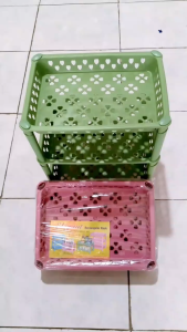 Rak Mini Serbaguna Plastik 3 Susun / Rak Tempat Bumbu Susun 3