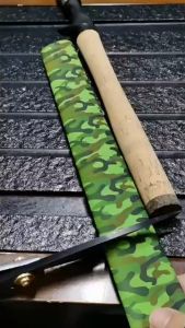 Anh Camo Non-slip Heat Shrink Wrap Tube for Fishing Handle Rod Grip Cover Multipurpose Protection Tape Camouflage
