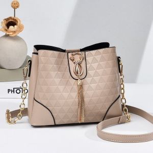 Fashionable Wide Strap Bucket Bag Womens Crossbody Bag Spring Summer New Style Versatile High End Feeling Tote Handbag