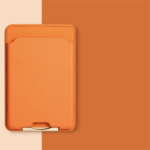 Magnetic PC Leather Wallet Card Stand For Magsafe Phone Magnet Holder Portable Bracket For iPhone 17 16 For Samsung S25 S24Ultra