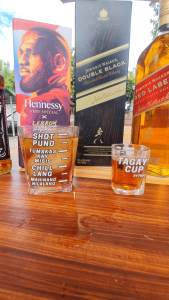TAGAY CUP - SHOT GLASS - BEER CUP GLASS - WINE GLASS - with Fun Filipino Slang Markings for Unique Drinking Experience