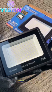 YISON 220V LED Floodlight Energy-Saving Outdoor IP68 waterproof Wall Lamps 100W 200W 500W 1000W 2000W Flood Light Outdoor Lighting Daylight White Spotlight 5 Years Warranty COD