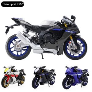 Tỉ Lệ 1/12 YAMAHA YZF-R1M 2022 Diecast Đồ Chơi Mô Hình Xe Máy RMZ Thành Phố Thu Nhỏ Đua Xe Thể Thao Xe Máy Bộ Sưu Tập Quà Tặng Cho Bé Trai