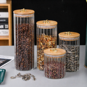 Glass Food Storage Container Sealed