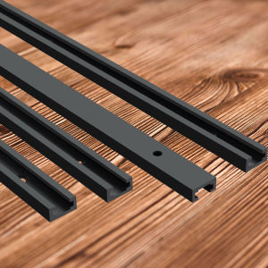 400mm/500mm T-Khe Cắm MITRE Theo Dõi Jig Với T-Vít Nhôm T-Đường Cho Cưa Bàn Router Bàn DIY Dụng Cụ Làm Rau Cau 19x9.5mm