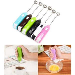 HAND MIXER MINI ELEKTRIK / PENGADUK DALGONA COFFE / PENGOCOK TELUR FOAM - WARNA RANDOM