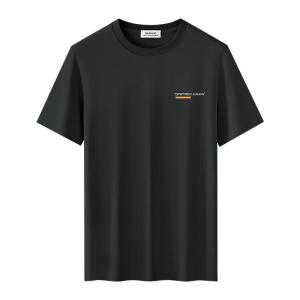 MiiOW | เสื้อยืดแขนสั้นผ้าฝ้ายแท้คุณภาพสูงสำหรับผู้ชาย MiiOW Cat Man ฤดูร้อน 2025 แห้งเร็ว แฟชั่น เสื้อผ้าทำงาน ลำลอง ปกติ