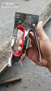 New!! Staples Tembak Guntacker Kayu Jok Kulit Motor KUAT 4 - 8 mm ( BISA COD )