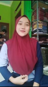 Hijab Sport Malay Adzkiya Oval By Elma Hijab