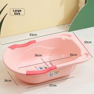 ZHIFUXIAOLUBAN | Infant Bath Tub Sit-Lie Bath Basin
