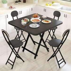 Folding Portable Square Dining Table